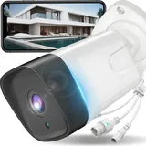 Retoo Überwachungskamera 1080P Kamera mit WiFi Outdoor Camera mit Nachtsicht App Retoo