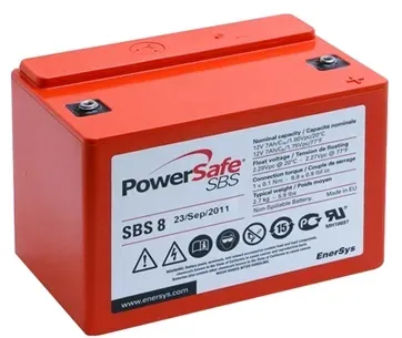 Hawker Enersys PowerSafe SBS 8 12V - 7Ah (10h)