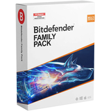BitDefender Family Pack 2021 ESD 15 Geräte 3 Jahre DE Win Mac Android iOS