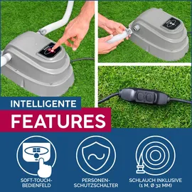 BESTWAY Poolheizung Grau 2800 W