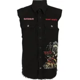 Brandit Textil Weste Schwarz/Rot/Gelb 5XL