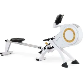 Sportplus Rudergerät für zuhause mit Luftwiderstand (8 Stufen), rower machine, Rudergerät Luft, leise & flüssig trainieren,