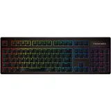 Tesoro Excalibur Spectrum G7SFL Mechanischer Schalter, Einzelner pro Taste, Vollfarbiges RGB-LED-Hintergrundbeleuchtung, beleuchtete mechanische Gaming-Tastatur, TS-G7SFL (RD)