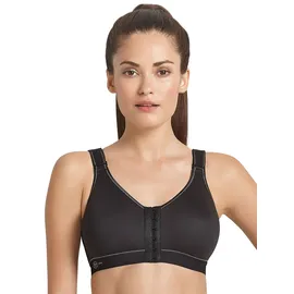 Anita "Sport BH mit Vorderverschluss Frontline Open", Damen, Gr. 90, Cup C, bunt (desert schwarz), Stoff, Obermaterial: 40% Polyamid PA. 25% Polyester PES. 20% Elasthan EL. 15% Baumwolle CO., BHs Sport-BH