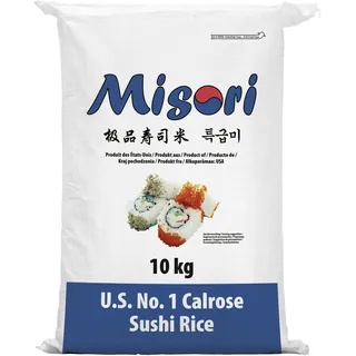 chichl MISORI Calrose Reis / Sushi Reis; Premium Qualität, 1er Pack (1 x 10 kg