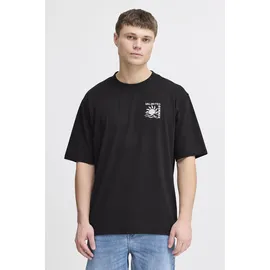!Solid Rundhalsshirt SDOdaniel Modisches T-Shirt mit Backprint schwarz XXL