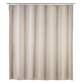 Wenko Duschvorhang Uni 180 x 200 cm beige