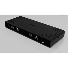 iTEC i-tec Universal Dual 4K Display Dock - 2x HDMI, 2x DP, 4x USB-A, 1x USB-C, 1x LAN, 85W PD, 100W USB-C Netzteil