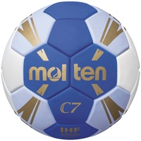 Molten Handball blau/weiß/gold