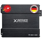 AUDIO SYSTEM X-100.4 MD 4-Kanal Micro Mini Verstärker 600 Watt