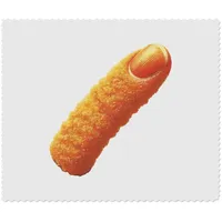 Azeeda 2 x 'Lustiger Fischstäbchen' Mikrofaser-Objektiv- / Brillenreinigungstücher (LC00031721)