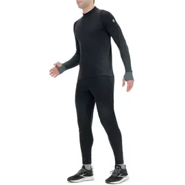 Uyn Exceleration langarm Laufshirt Herren black/cloud S