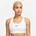 Swoosh Medium Support Padded Sport-BH Damen 100 white/stone mauve/black L