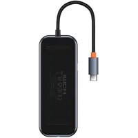 Baseus HUB USB-C na 4xUSB 3.0 dunkelgrau