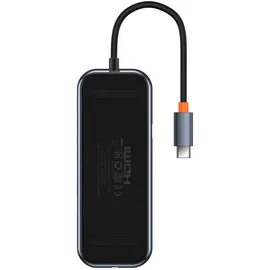Baseus HUB USB-C na 4xUSB 3.0 dunkelgrau