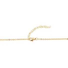 Adelia's Ankerkette Unisex Edelstahl Gold 80 cm
