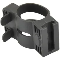 Fischer Schloss-Halter Fahrradständer schwarz