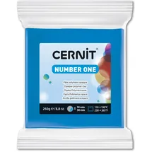 Cernit Number One Modelliermasse 250g Blau