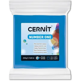 Cernit Number One Modelliermasse 250g Blau