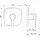 Hansa Designo Style Einhandmischer für 1 Verbraucher Chrom 81109593