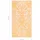 vidaXL Outdoor-Teppich Arakil Orangefarben und Blau 120x180 cm PP