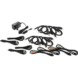 InLine KVM Desktop Switch, 4-fach, Dual-Monitor DP 1.2, 4K, USB 3.0, Audio