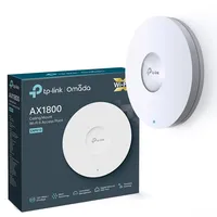 TP-Link EAP610 AX1800 Gigabit Dualband WiFi 6 WLAN Access point (Dualband 1775Mbit/s, Omada SDN, zentrales Management, 1 Gigabit Port, nahtloses WLAN-Roaming, PoE/DC angetriebene) weiß
