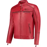 Rusty Stitches Chase Jacke Rot/Schwarz M