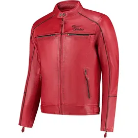 Rusty Stitches Chase Jacke Rot/Schwarz M