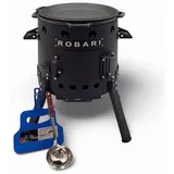robari Utschak Set mit Kasan 15 L inkl. Pfannendeckel und Zubehör