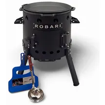 robari Utschak Set mit Kasan 15 L inkl. Pfannendeckel und Zubehör