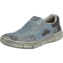Rieker Herren Slipper Blau 45