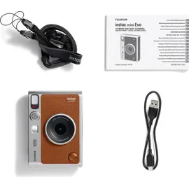 Fujifilm Instax Mini Evo braun
