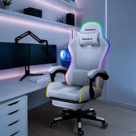 huzaro Force 4.7 RGB Gaming-Stuhl Weiß PC