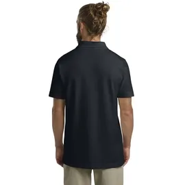 Jack Wolfskin Essential Kurzarm-poloshirt - Dark Navy - M