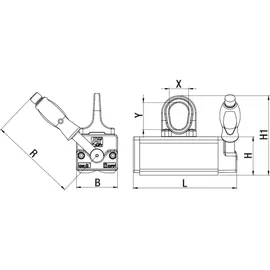 Flaig Lasthebemagnet FX-600 FLAIG
