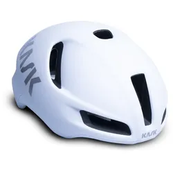 KASK Utopia Y WG11, Rennradhelm für Aerodynamik auf der Straße - Weiß Matt, 52 - 58 (Größe M)