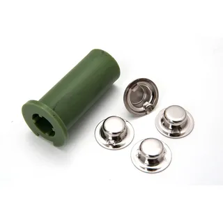 Rolly Toys Hutkappen und Montagehilfe (4 Stück, Ersatzteil für Rolly Toys Tretfahrzeuge, Montagewerkzeug) 10020010000