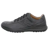 Jomos Herren Echtleder Schnürhalbschuh 'Toskana/Malaga'schwarz, Lederfutter, Herren:48 EU
