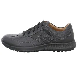 Jomos Herren Echtleder Schnürhalbschuh 'Toskana/Malaga'schwarz, Lederfutter, Herren:48 EU
