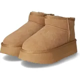 Liu•Jo LiuJo Damen Winterstiefeletten/ Ankle Boot JANE 01 Braun Rauleder Größe: 39 - Braun