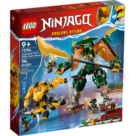 LEGO Ninjago Lloyds und Arins Training-Mechs