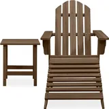 vidaXL Adirondack 40 x 45 x 40 cm Braun