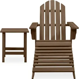vidaXL Adirondack 40 x 45 x 40 cm Braun