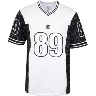 Karl Kani OG Block Jersey Trikot (DE/NL/SE/PL, Alphanumerisch, S, Regular, Regular, Black/White/Silver) - S