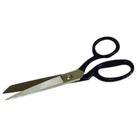 C.K Tools Universalschere seitlich gebogen schwere Ausführung mit doppeltem Griffloch C80787 180 mm