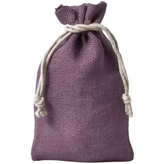 | 5 Jutesäckchen - 30x20 cm - 100% Jute, Geschenkbeutel, Dekoration, Aufbewahrung, Winter-Topfschutz (Heide)