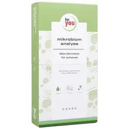 For You Mikrobiom Analyse Darmtest  für zuhause