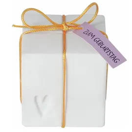 räder LED Lichtbotschaft Zum Geburtstag 5x5x5cm, 2xLR44
