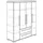 Paidi Kleiderschrank Kira 176 x 206 x 56 cm Braun